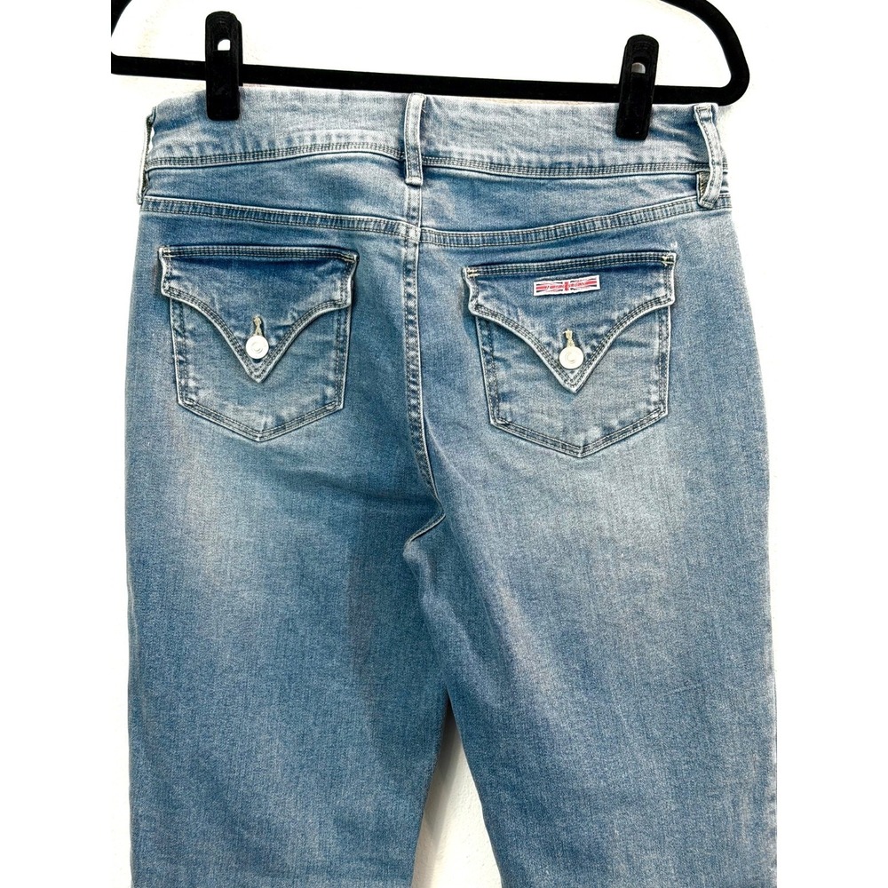 Hudson Signature Bootcut Jeans Women's Size 10 Denim Flap Pocket Casual Basics - Picture 5 of 7